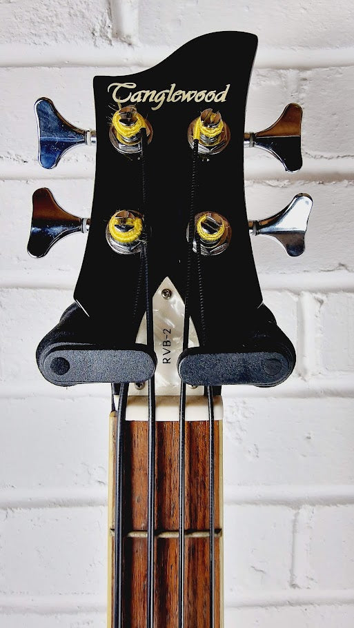 TANGLEWOOD RVB-2 VIOLIN BASS SUNBURST GUITAR AND HARD CASE