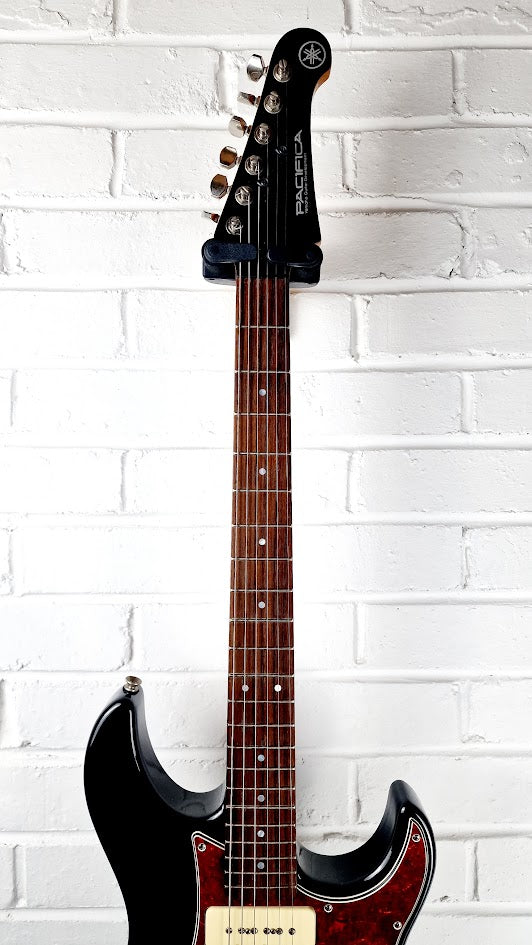 YAMAHA PAC611HFM PACIFICA TRANSLUCENT BLACK ELECTRIC GUITAR