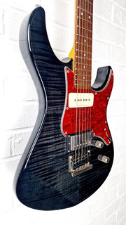 YAMAHA PAC611HFM PACIFICA TRANSLUCENT BLACK ELECTRIC GUITAR