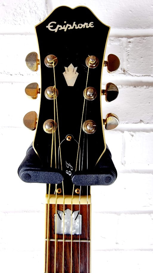 EPIPHONE EJ 200 VS JUMBO SUNBURST 2007 ACOUSTIC GUITAR + HARD CASE