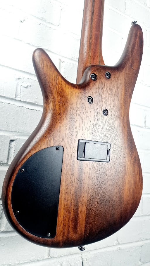 IBANEZ SR670 SKF SR SILVER WAVE BLACK 4 STRING BASS GUITAR