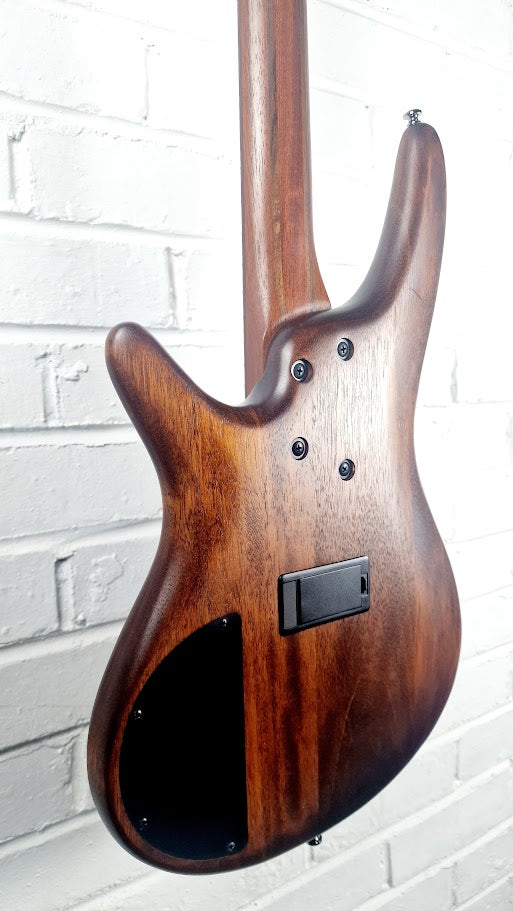 IBANEZ SR670 SKF SR SILVER WAVE BLACK 4 STRING BASS GUITAR