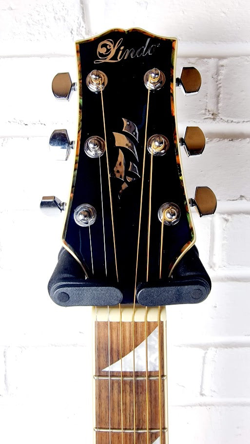 LINDO ORG SL SLIM BLULE ELECTRO ACOUSTIC GUITAR