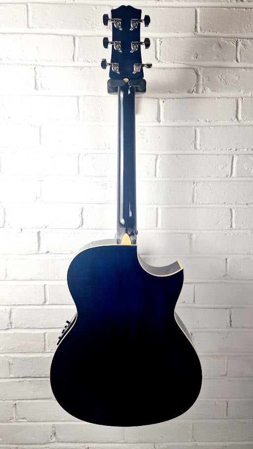 LINDO ORG SL SLIM BLULE ELECTRO ACOUSTIC GUITAR
