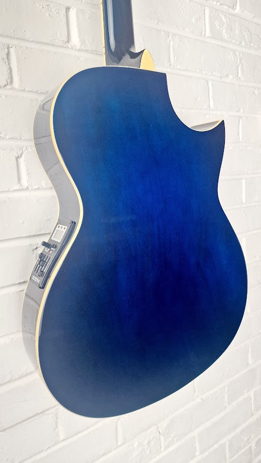 LINDO ORG SL SLIM BLULE ELECTRO ACOUSTIC GUITAR
