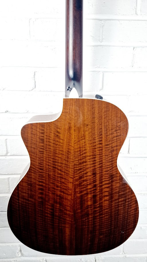 TAYLOR 214CE CF DLX COPAFERA SITKA ELECTRO ACOUSTIC GUITAR + TAYLOR HARD CASE