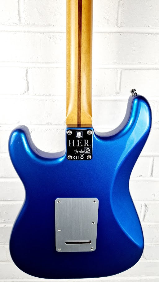 FENDER HER LIMITED EDITION SIGNATURE STRATOCASTER BLUE MARLIN ELECTRIC GUITAR