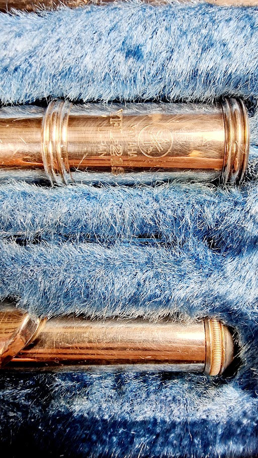 YAMAHA YFL 21S SILVER PLATED FLUTE WITH CASE