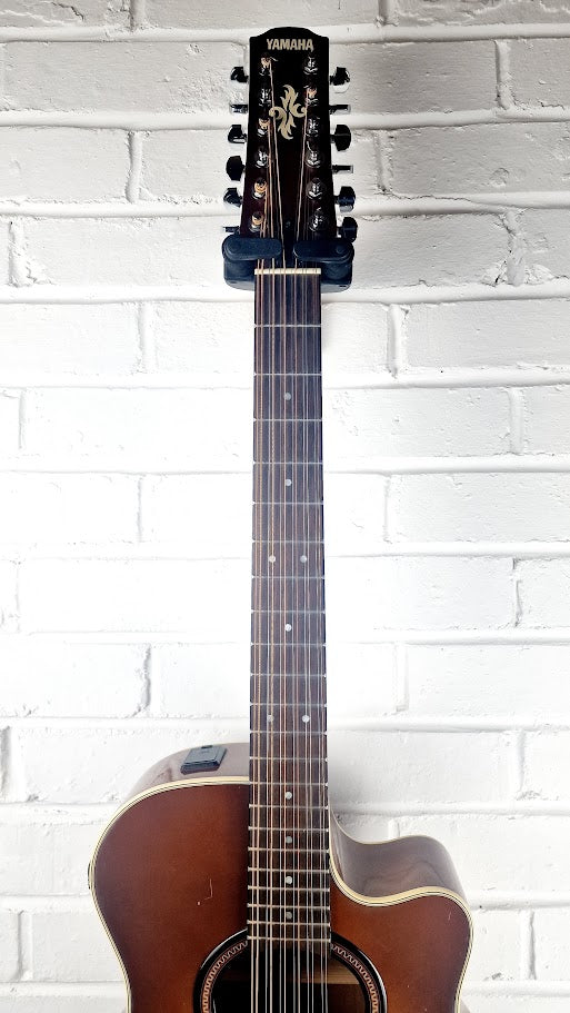 YAMAHA APX-5-12A DARK BROWN BURST 12 STRING ELECTRO ACOUSTIC GUITAR
