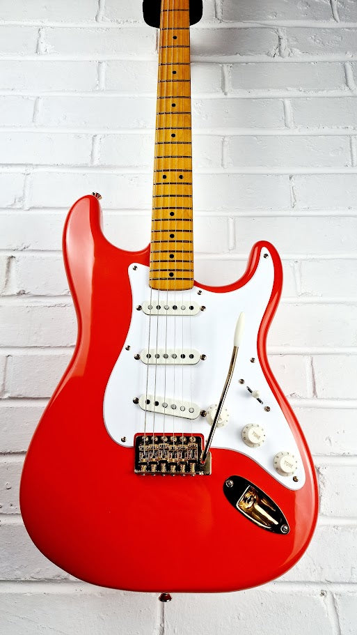 FENDER SQUIER 50S CLASSIC VIBE STRATOCASTER FSR FIESTA RED ELECTRIC GUITAR