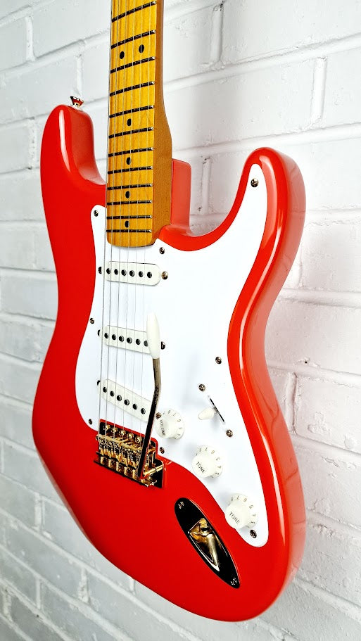 FENDER SQUIER 50S CLASSIC VIBE STRATOCASTER FSR FIESTA RED ELECTRIC GUITAR