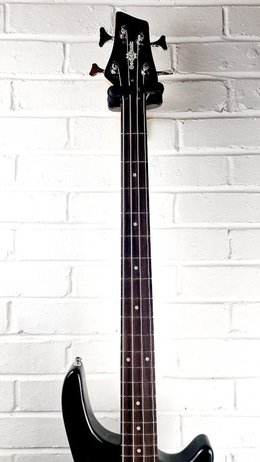 GEAR4MUSIC 4 STRING PRECISION BASS GUITAR TRANS RED BURST