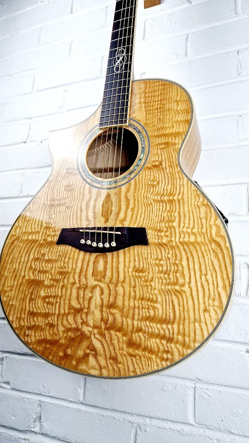 IBANEZ EW20LASE-NT NATURAL LEFT HANDED ELECTRO ACOUSTIC GUITAR