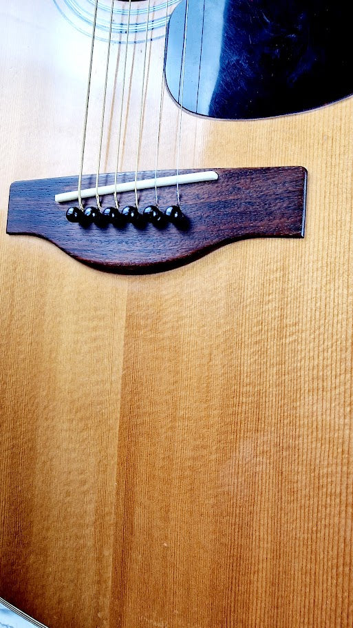 YAMAHA FG180 RED LABEL 1970s ACOUSTIC GUITAR #002