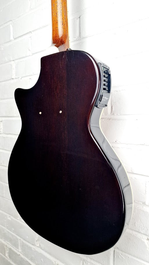 CRAFTER SA-TMVS HYBRID TIGER MAPLE VINTAGE SUNBURST ELECTRO ACOUSTIC