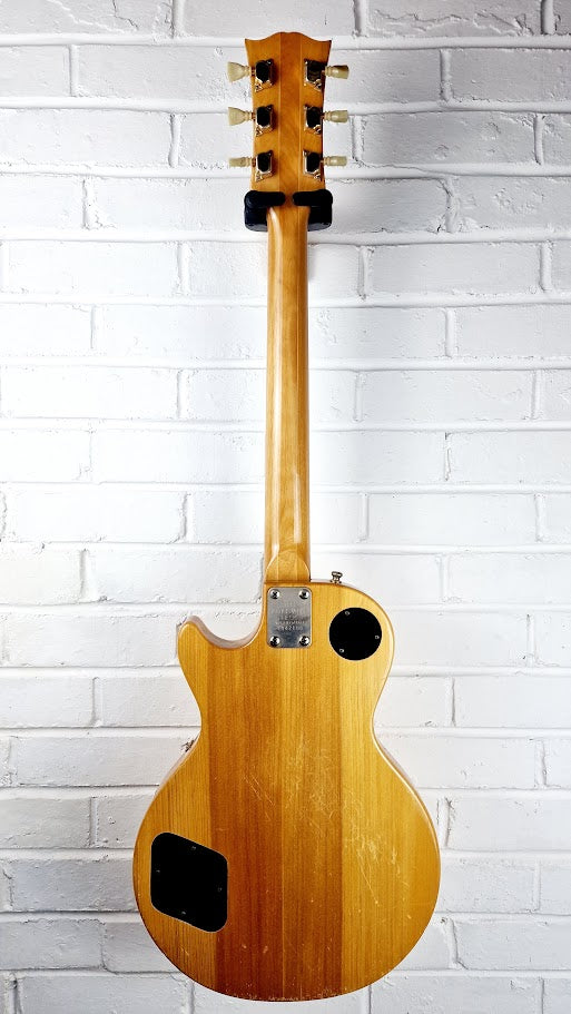 KIMBARA LES PAUL NATURAL JAPANESE ELECTRIC GUITAR + HARD CASE