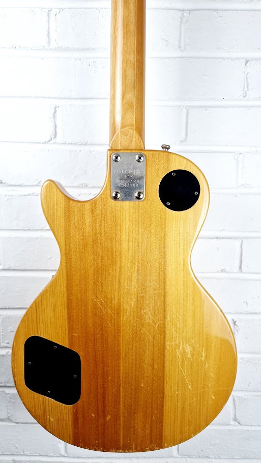 KIMBARA LES PAUL NATURAL JAPANESE ELECTRIC GUITAR + HARD CASE