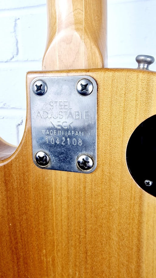KIMBARA LES PAUL NATURAL JAPANESE ELECTRIC GUITAR + HARD CASE