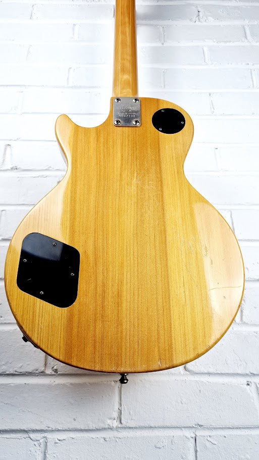 KIMBARA LES PAUL NATURAL JAPANESE ELECTRIC GUITAR + HARD CASE