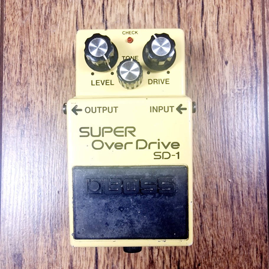 BOSS SUPER OVERDRIVE SD1 SD-1 GUITAR EFFECTS PEDAL