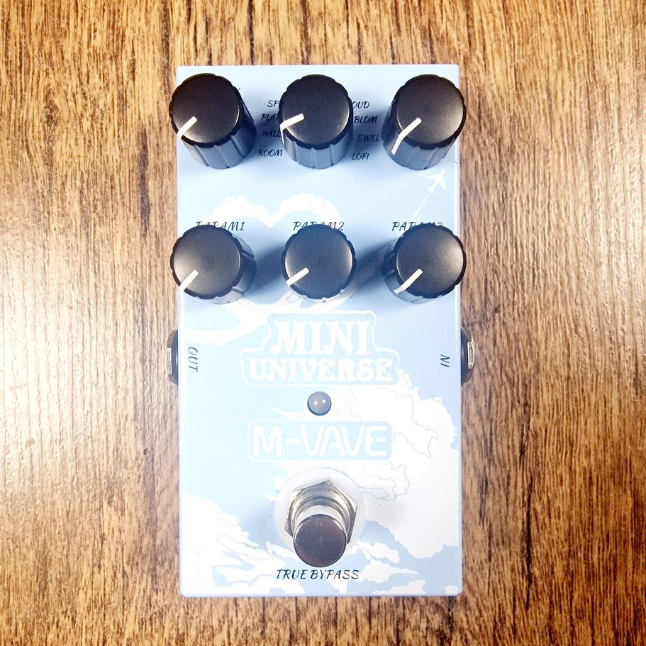 M-VAVE MINI UNIVERSE REVERB EFFECTS PEDAL