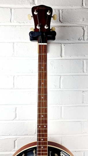 J WALKER JAPANESE 4 STRING RESONATOR BANJO + VIKING CASE
