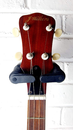 J WALKER JAPANESE 4 STRING RESONATOR BANJO + VIKING CASE