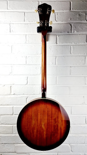 J WALKER JAPANESE 4 STRING RESONATOR BANJO + VIKING CASE