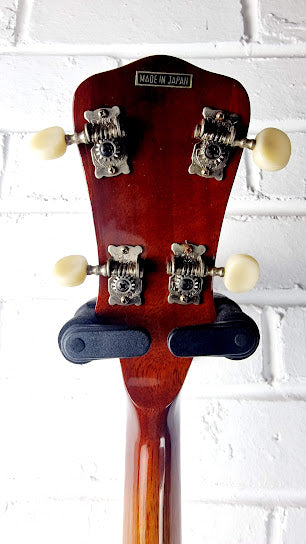 J WALKER JAPANESE 4 STRING RESONATOR BANJO + VIKING CASE