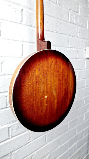 J WALKER JAPANESE 4 STRING RESONATOR BANJO + VIKING CASE