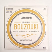D'ADDARIO EJ81 IRISH BOUZOUKI PHOSPHOR BRONZE STRINGS 11-40