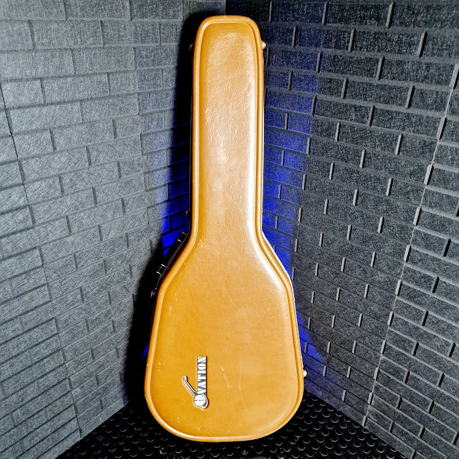 OVATION 1658 CUSTOM LEGEND 12 STRING BOWL BACK GUITAR AND HARD CASE