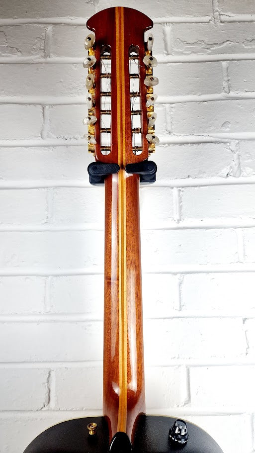 OVATION 1658 CUSTOM LEGEND 12 STRING BOWL BACK GUITAR AND HARD CASE
