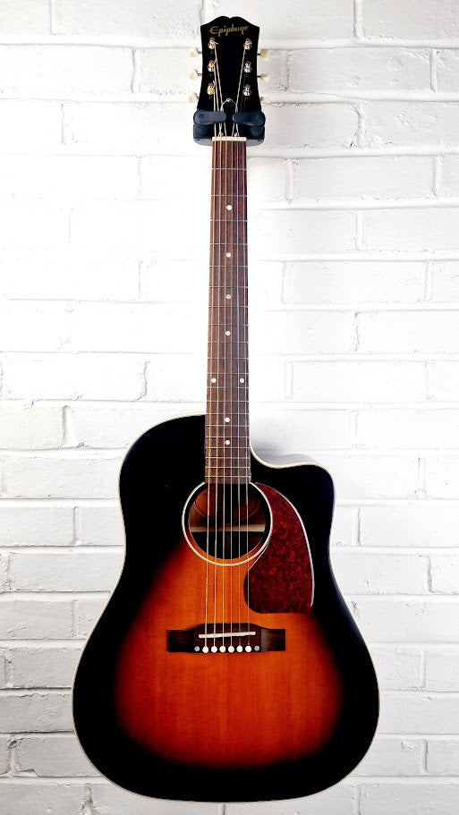 EPIPHONE JP45 EC INSPIRED BY GIBSON GUITAR AGED VINTAGE SUNBURST