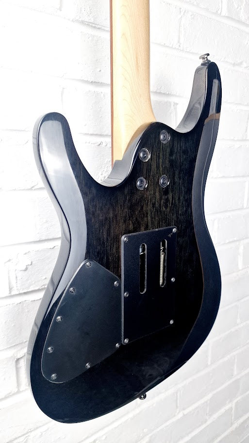 IBANEZ S520 TRANSPARENT BLACK SUNBURST ELECTRIC GUITAR