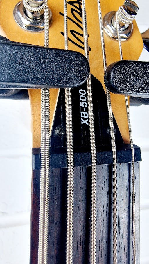 WASHBURN XB500 BANTAM 5 STRING ACTIVE BASS TRANSPARENT GREEN