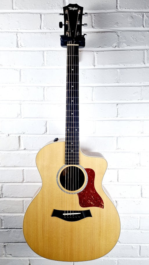 TAYLOR 214CE-K DLX ELECTRO ACOUSTIC GUITAR + TAYLOR HARD CASE