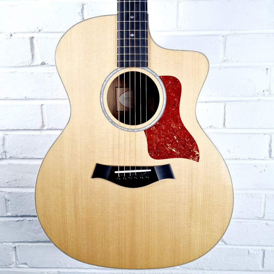 TAYLOR 214CE-K DLX ELECTRO ACOUSTIC GUITAR + TAYLOR HARD CASE