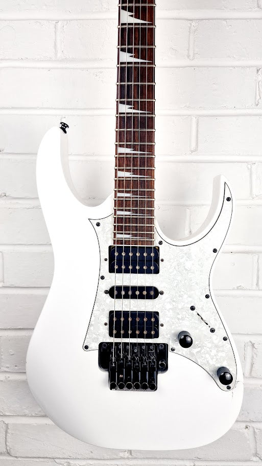 IBANEZ RG SERIES RG350DXZ WHITE ELECTRIC GUITAR