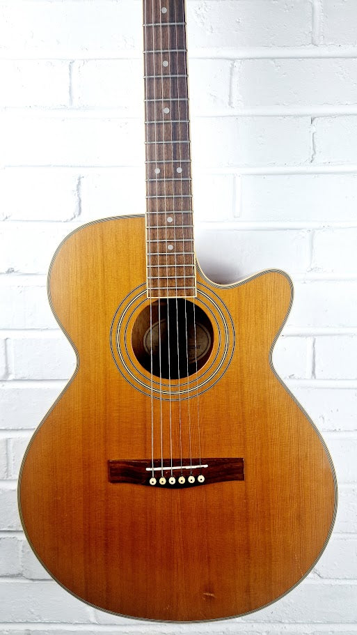 FENDER JG26S NS NATURAL ELECTRO ACOUSTIC GUITAR
