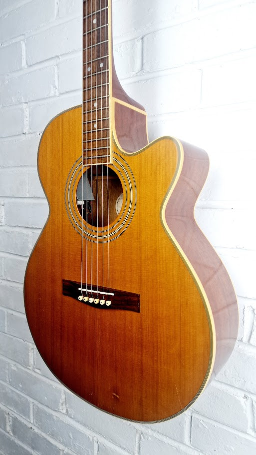 FENDER JG26S NS NATURAL ELECTRO ACOUSTIC GUITAR