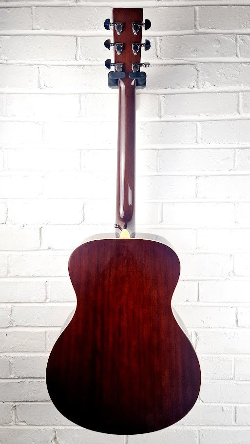 VINTAGE V300 NATURAL PARLOUR ACOUSTIC FOLK GUITAR