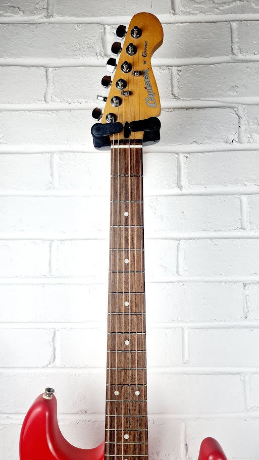 CRUISER BY CRAFTER RED STRATOCASTER ELECTRIC GUITAR