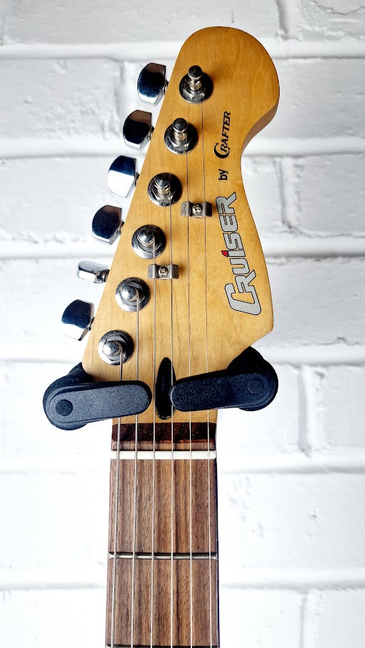 CRUISER BY CRAFTER RED STRATOCASTER ELECTRIC GUITAR