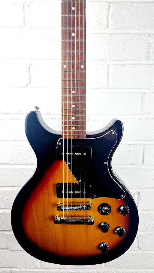 CRUISER BY CRAFTER SUNBURST DOUBLE CUTAWAY P90 ELECTRIC GUITAR