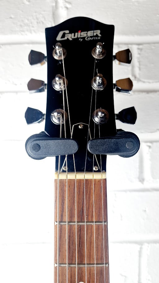 CRUISER BY CRAFTER SUNBURST DOUBLE CUTAWAY P90 ELECTRIC GUITAR