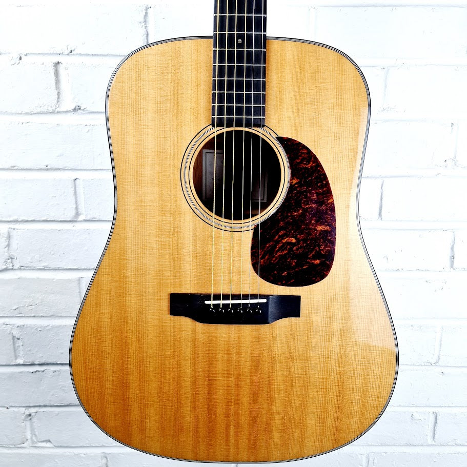 SIGMA SDM-18 DREADNOUGHT NATURAL SOLID SPRUCE TOP ACOUSTIC GUITAR