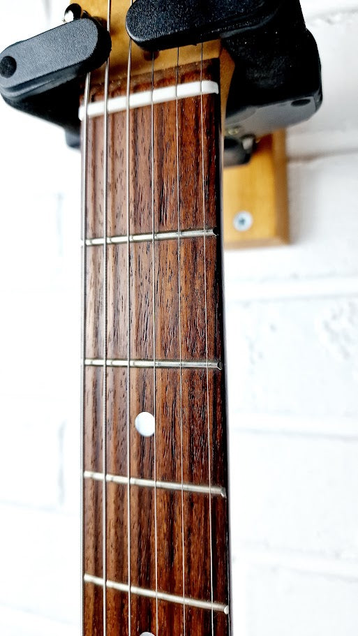 STRATOCASTER PARTSCASTER RED ELECTRIC GUITAR #001