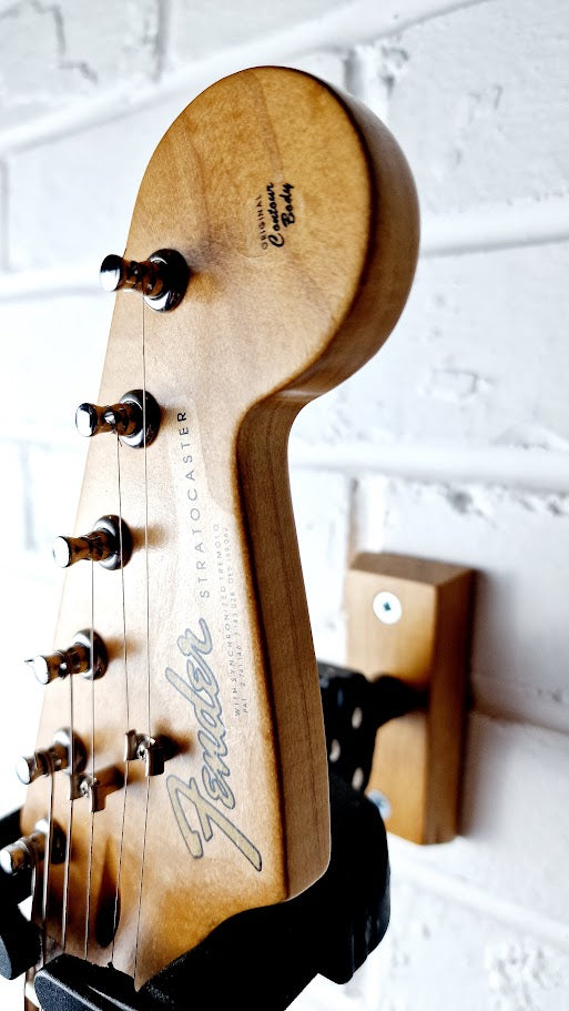 STRATOCASTER PARTSCASTER RED ELECTRIC GUITAR #001