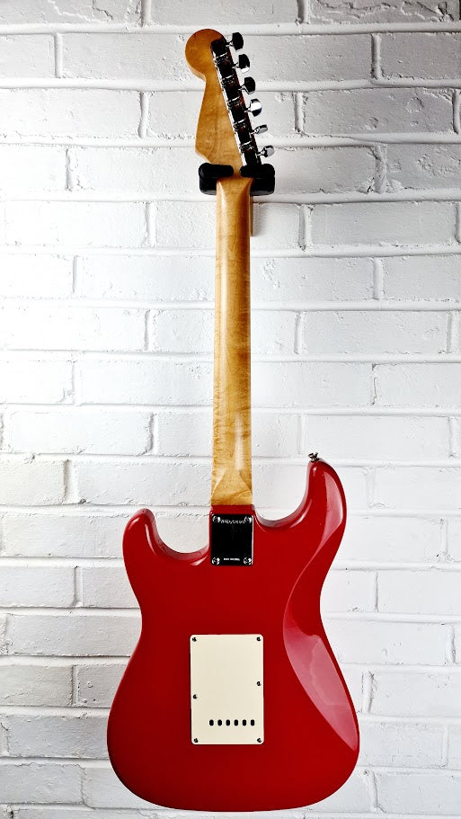 STRATOCASTER PARTSCASTER RED ELECTRIC GUITAR #001